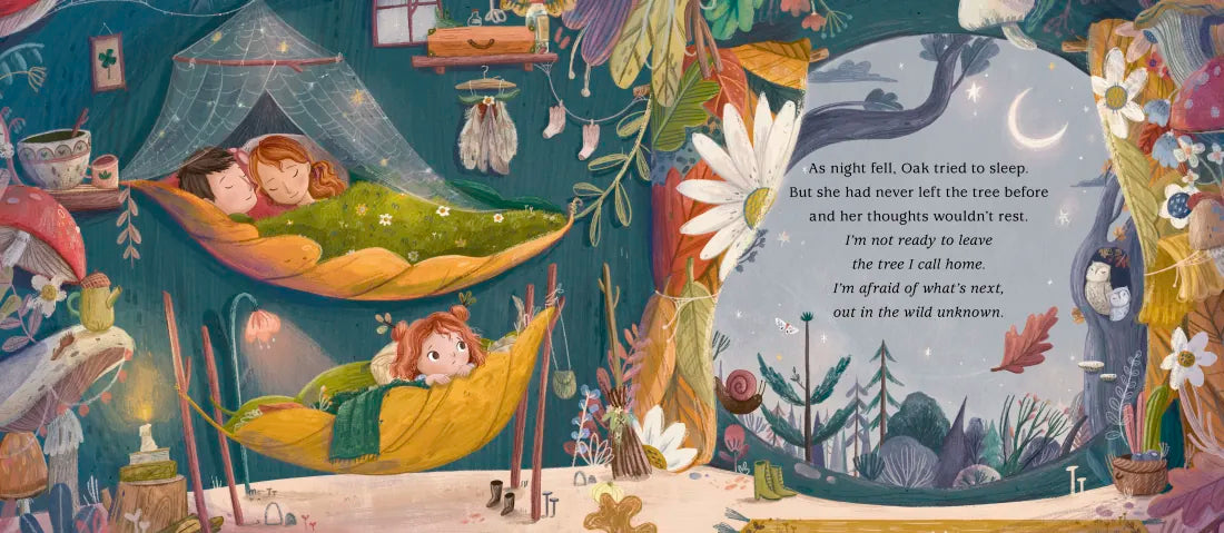 Oak: The Littlest Leaf Girl US - Hardback