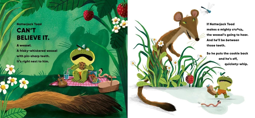 Natterjack Toad Makes a Mighty Crunch US - Hardback