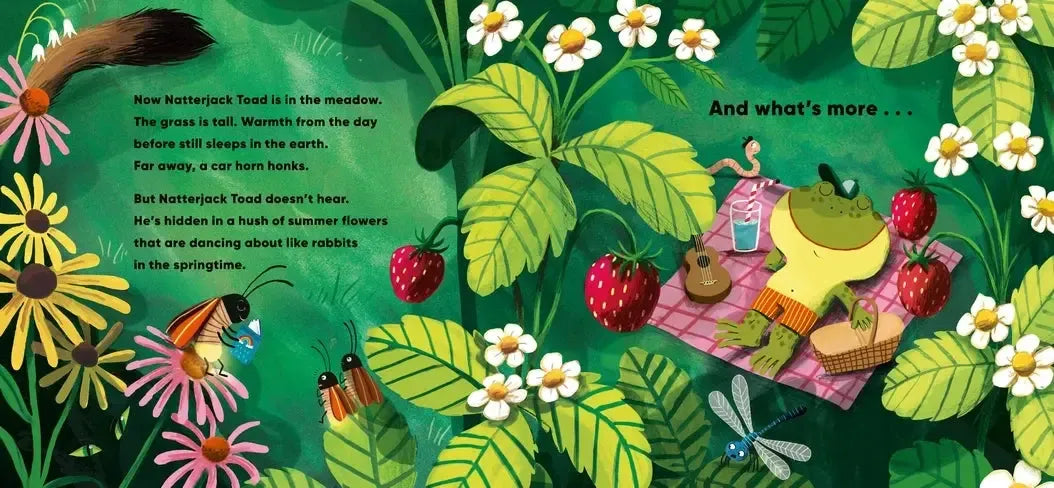 Natterjack Toad Makes a Mighty Crunch US - Hardback