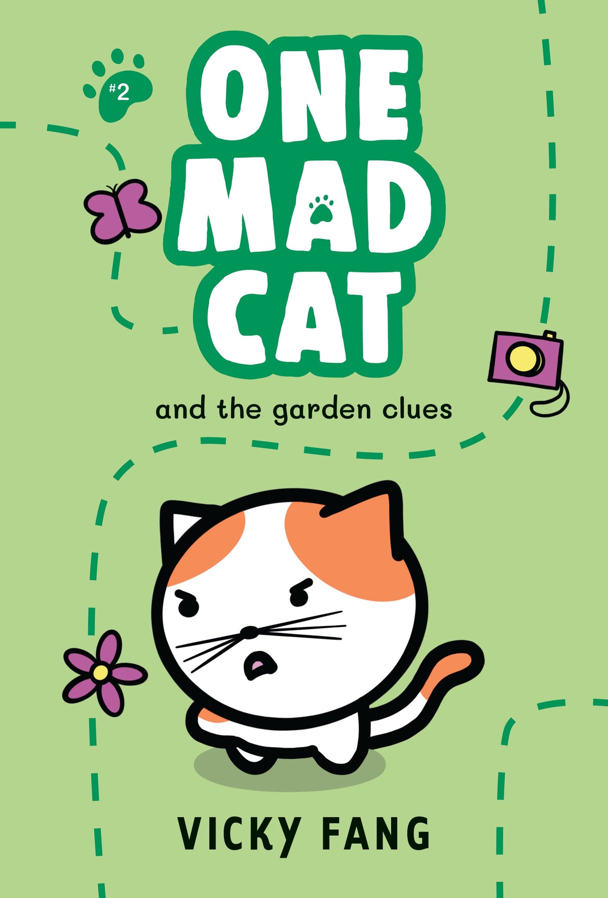 One Mad Cat and the Garden Clues cover (ISBN 9781536239140)