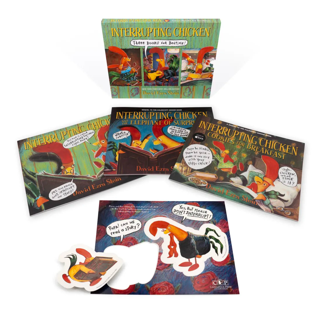 Interrupting Chicken: Three Books for Bedtime US - Multiple-component retail product, boxed