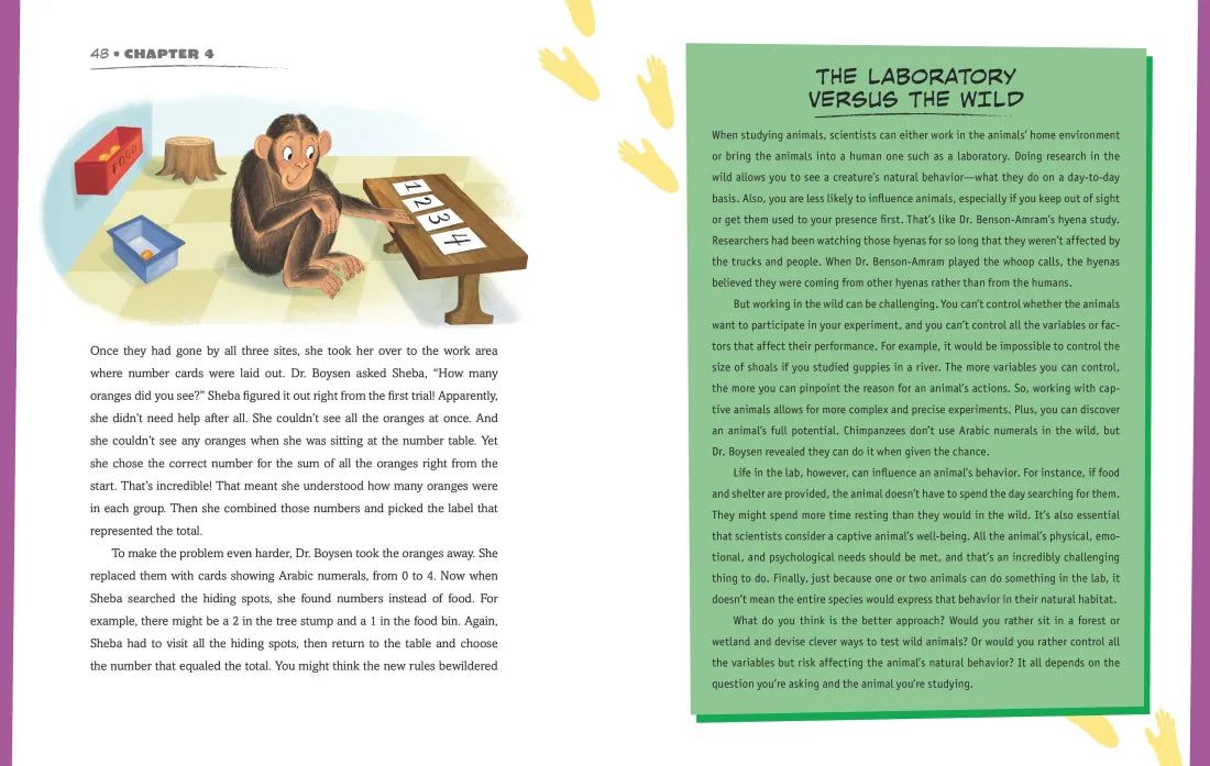Calculating Chimpanzees, Brainy Bees, and Other Animals with Mind-Blowing Mathematical Abilities US - Paperback / softback