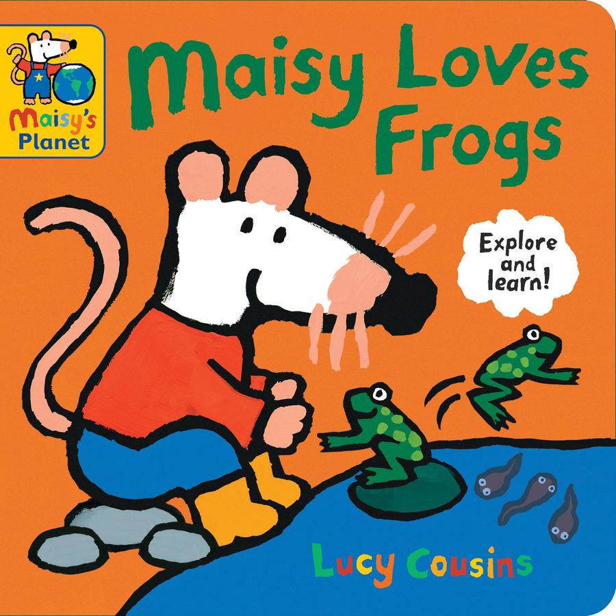 Maisy Loves Frogs: A Maisy's Planet Book-Children’s / Teenage fiction: Nature and animal stories-買書書 BuyBookBook