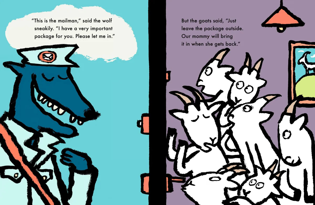 The Greedy Wolf US - Hardback