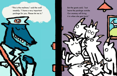 The Greedy Wolf US - Hardback