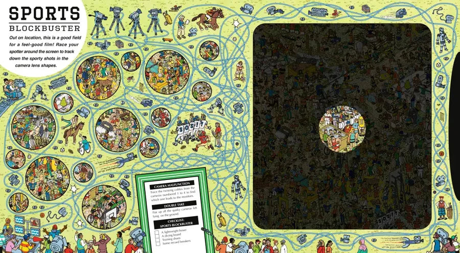 Where's Waldo? The Magnificent Movie Spotlight Search US - Hardback