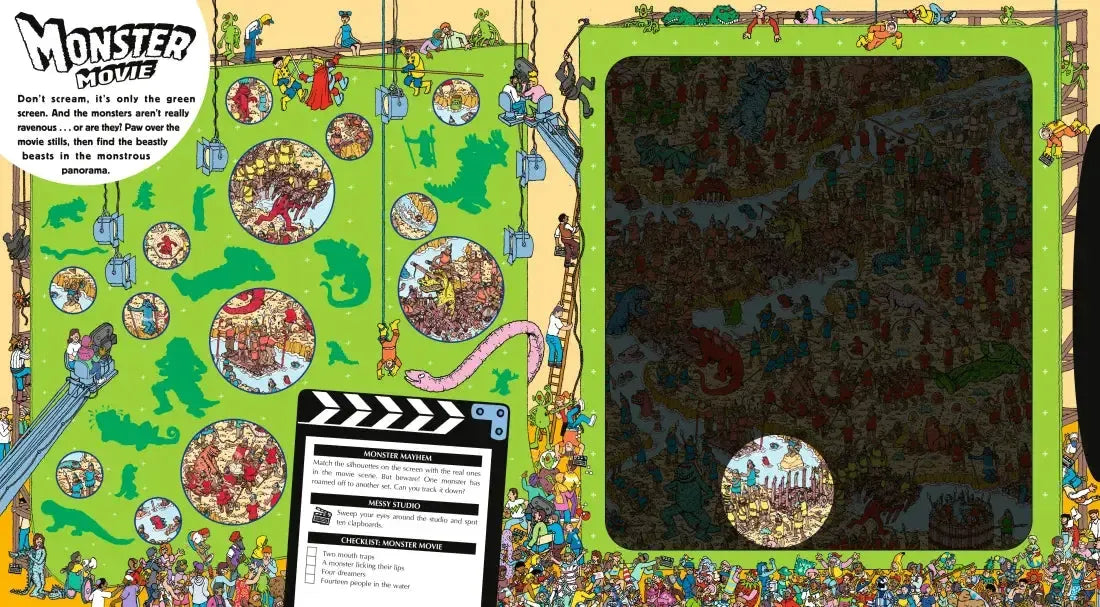 Where's Waldo? The Magnificent Movie Spotlight Search US - Hardback