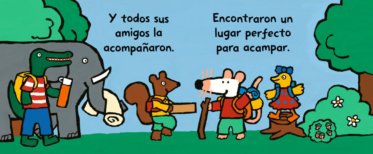 Maisy va a acampar interior 2 (ISBN 9781536247237)