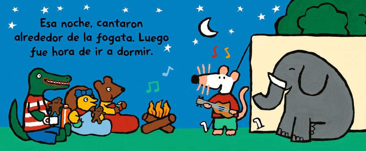 Maisy va a acampar interior 3 (ISBN 9781536247237)