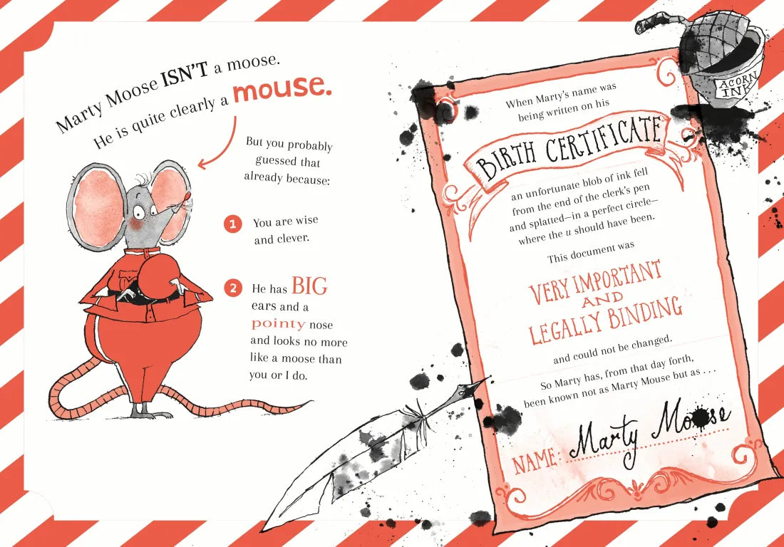 Marty Moose: First Class Mischief US - Hardback