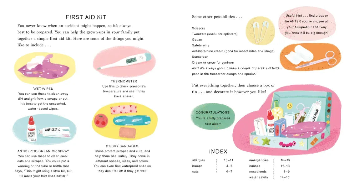 We Can Help!: A First Book of First Aid US - Hardback