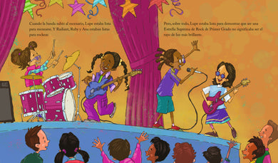 Lupe Lopez ¡Estrellas de rock rivales! interior 3 (ISBN 9781536250657)