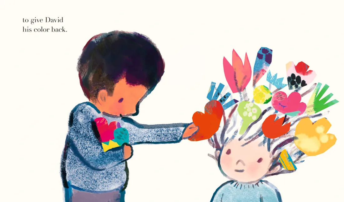 The Boy with Flowers in His Hair US - Hardback