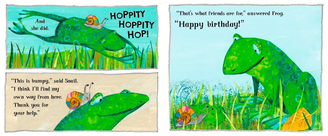 A Surprise for Snail US - Hardback