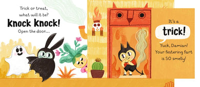 Monsters Play... Trick or Treat! US - Board book