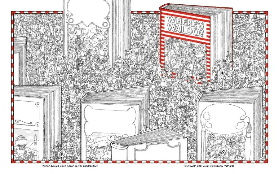 Where's Waldo? The Official Coloring Book US - Paperback / softback