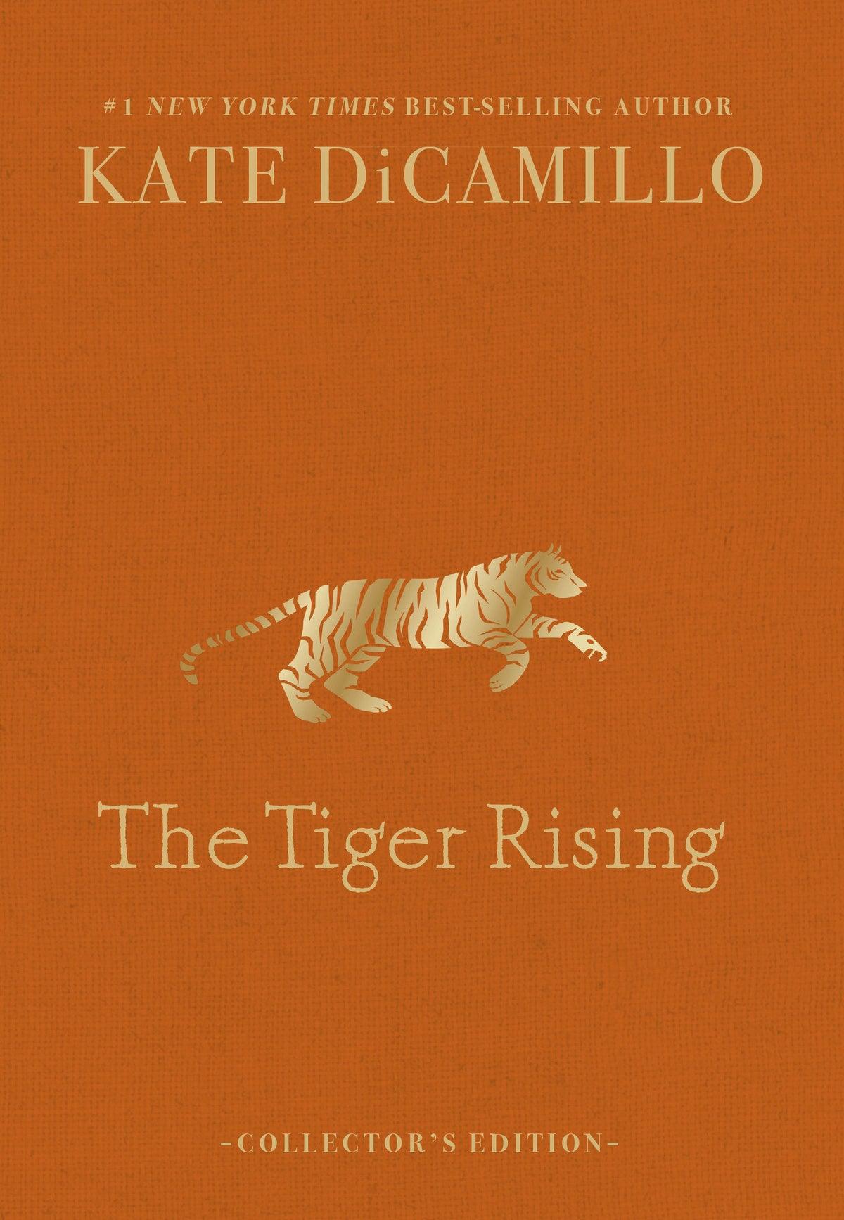 The Tiger Rising Deluxe Collector's Edition cover (ISBN 9781536255010)