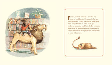 León de biblioteca interior 3 (ISBN 9781536257847)