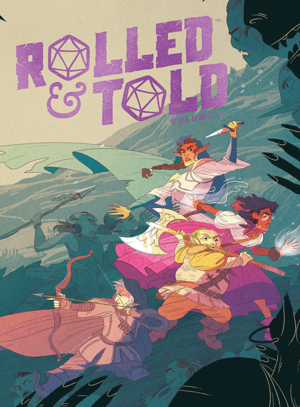 Rolled & Told Vol. 1 cover (ISBN 9781549306846)