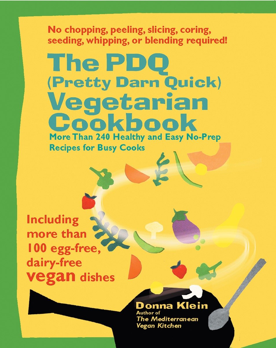 The PDQ (Pretty Darn Quick) Vegetarian Cookbook-Vegetarian Cookery and vegetarianism-買書書 BuyBookBook