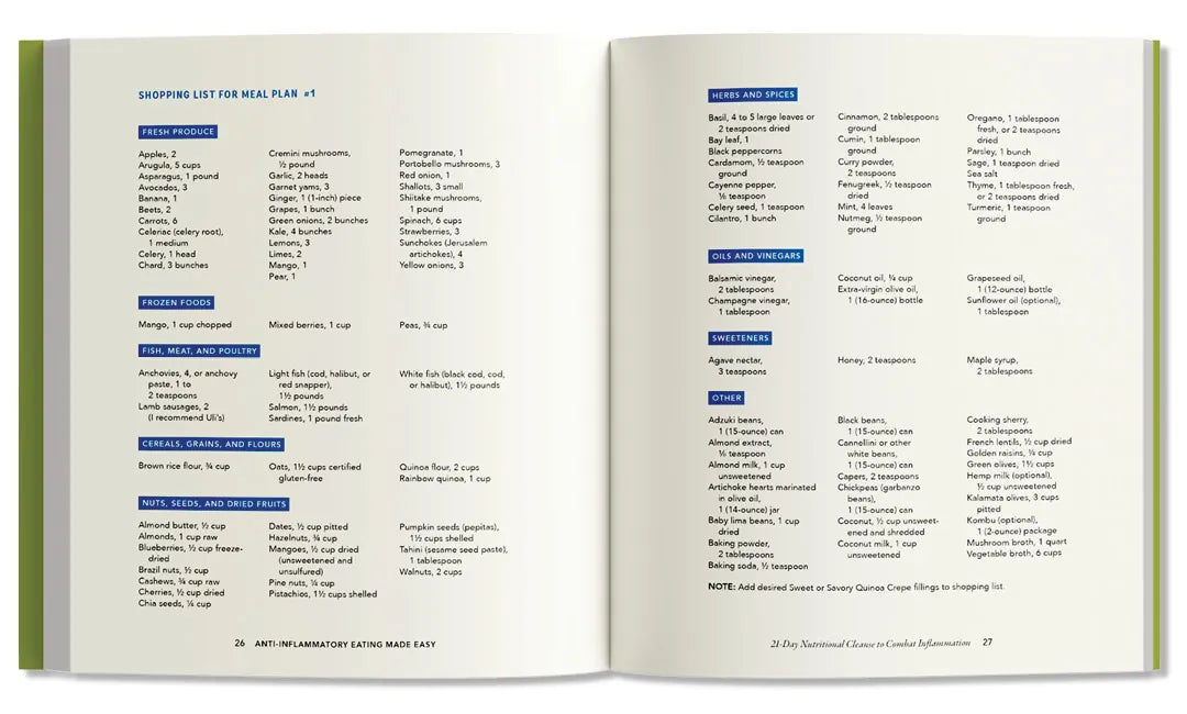 Anti-Inflammatory Eating Made Easy US - Paperback / softback