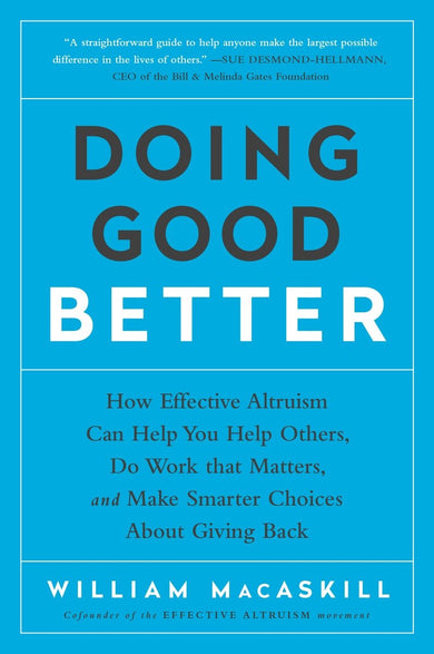 Doing Good Better-Society/ culture/ social sciences-買書書 BuyBookBook
