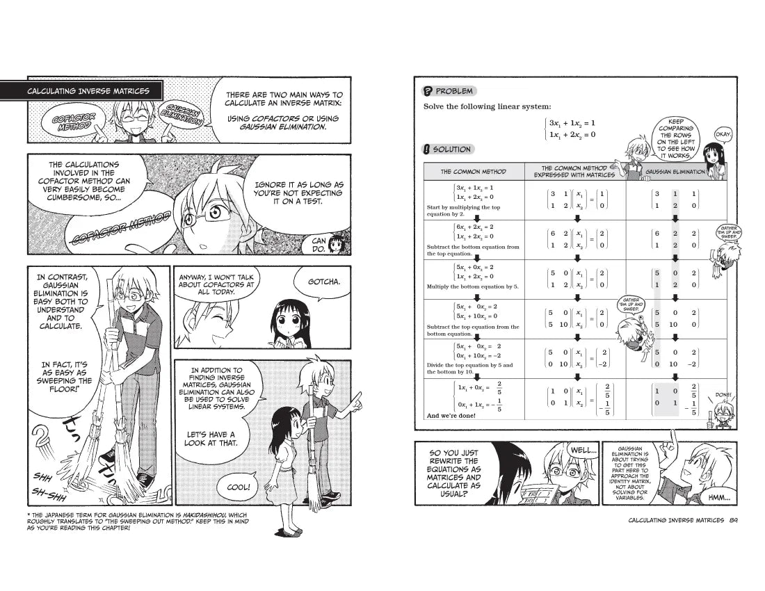 The Manga Guide to Linear Algebra US - Paperback / softback