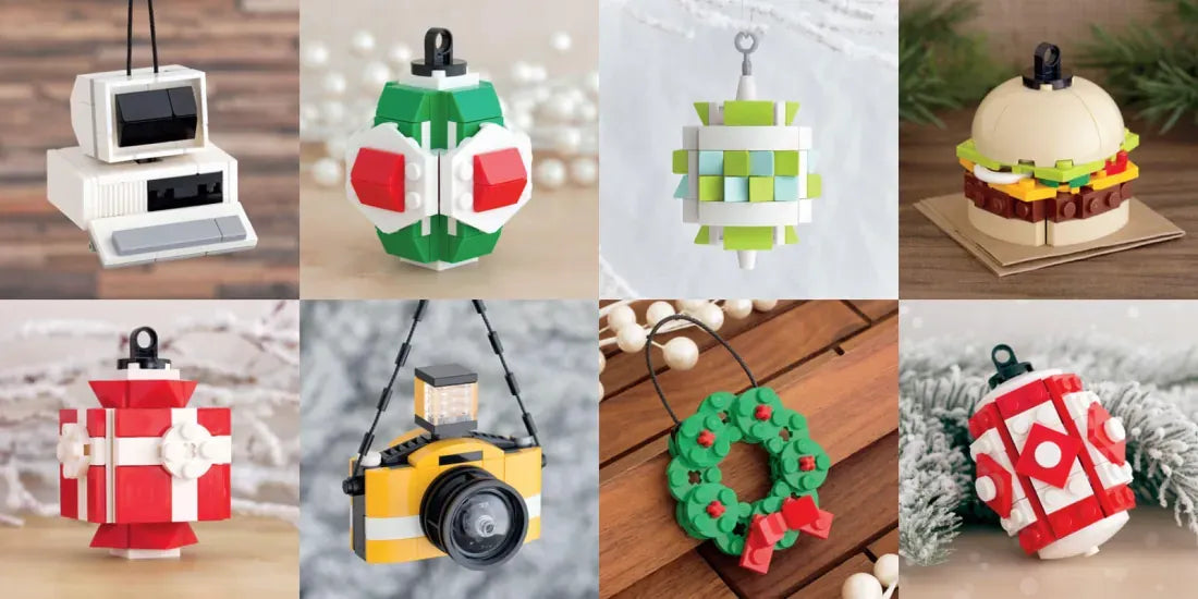 The LEGO Christmas Ornaments Book US - Hardback