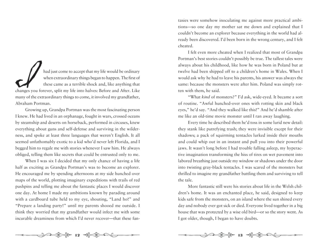 Miss Peregrine's Home for Peculiar Children US - Paperback / softback