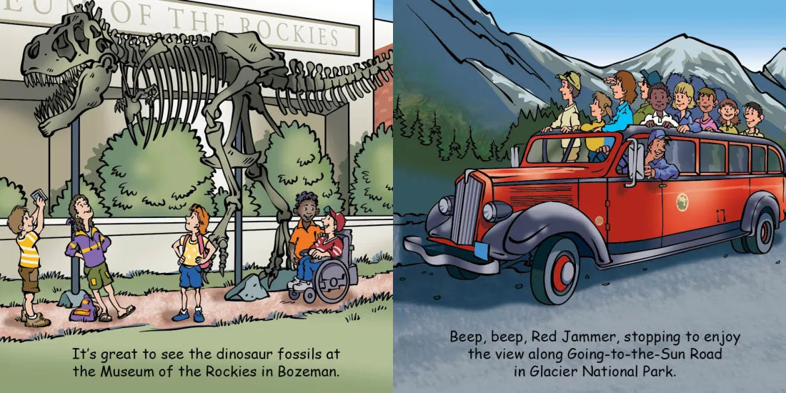 Good Night Montana US - Board book