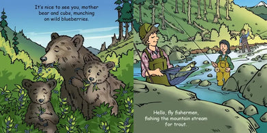 Good Night Mountains US - Board book