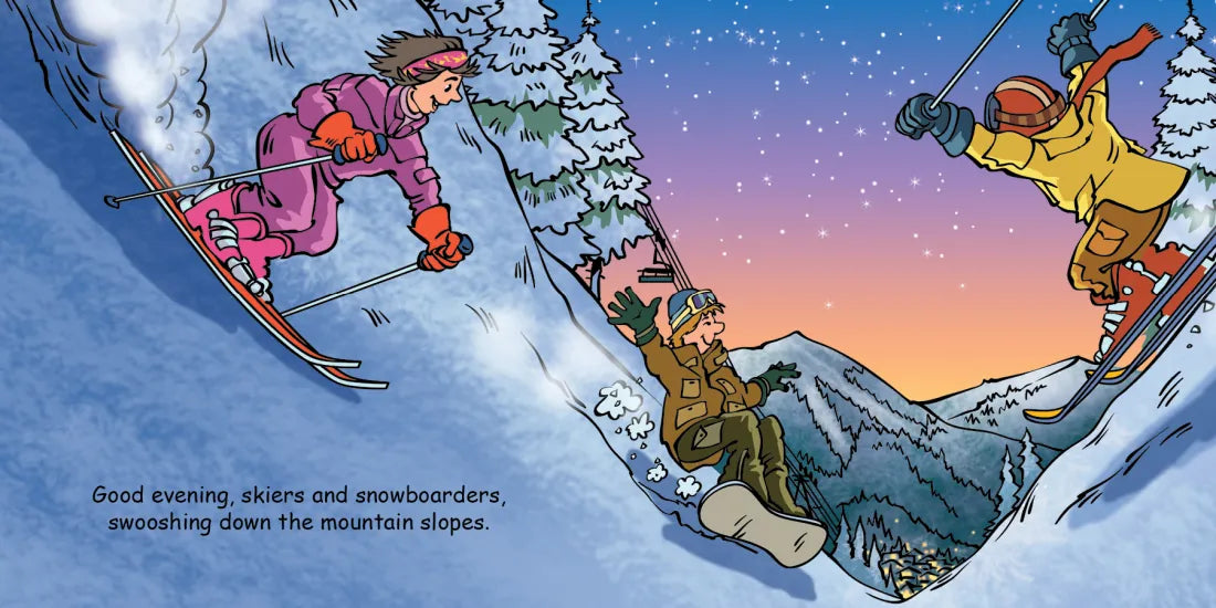 Good Night Mountains US - Board book