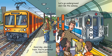 Good Night Trains US - Board book