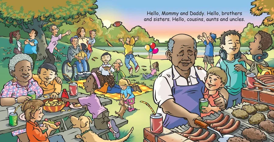 Good Night Families US - Board book