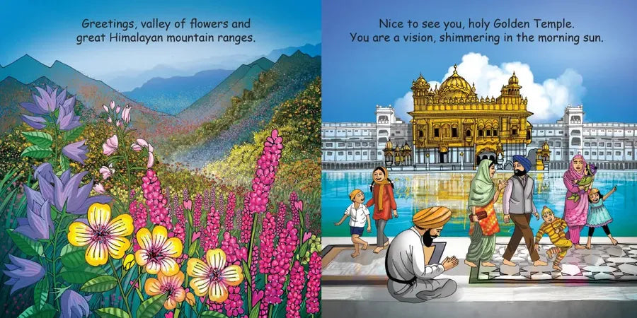 Good Night India US - Board book