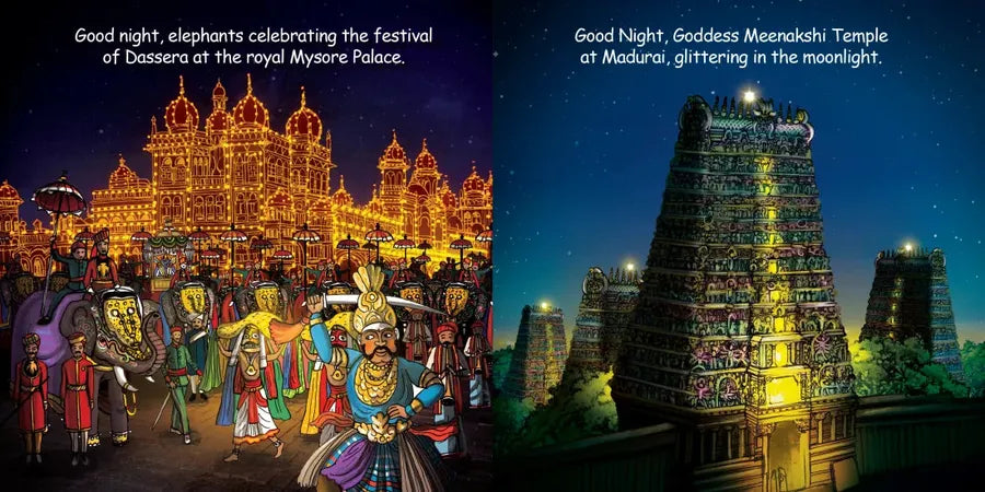 Good Night India US - Board book