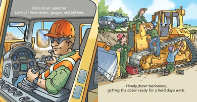 Good Night Dozers US - Board book