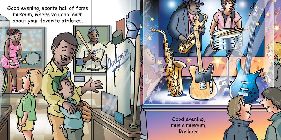 Good Night Museums US - Board book