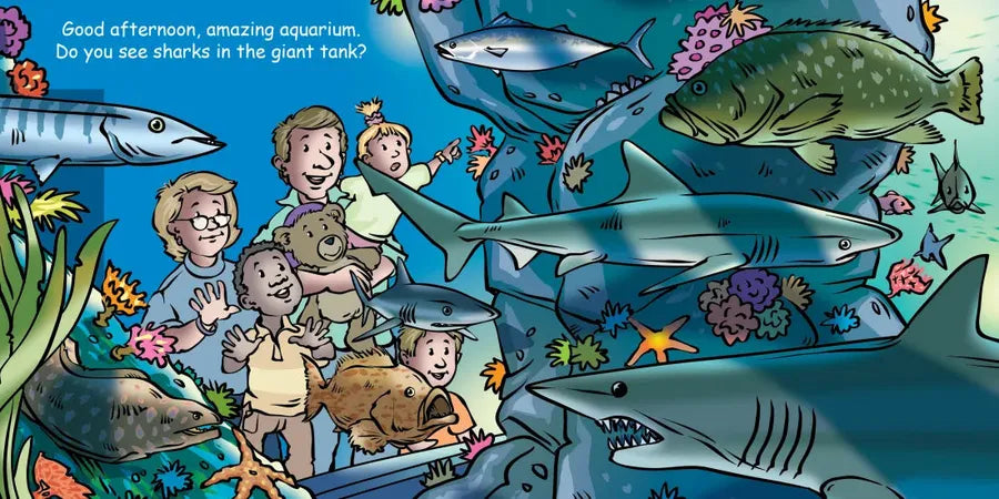 Good Night Sharks US - Board book