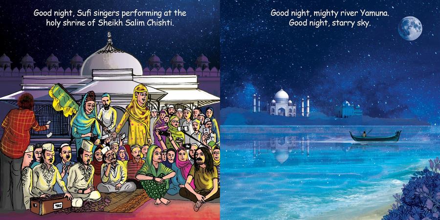 Good Night Taj Mahal US - Board book