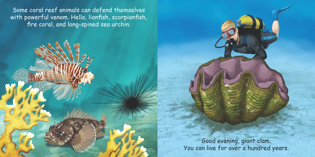 Good Night Coral Reef US - Board book