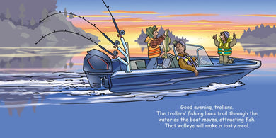 Good Night Fishing US - Board book