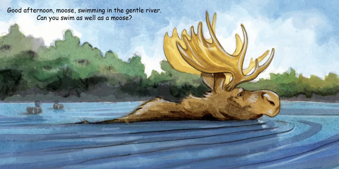Good Night Moose US - Board book