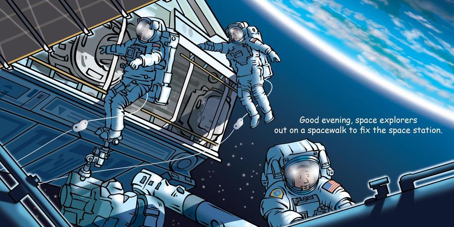 Good Night Astronauts US - Board book