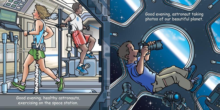 Good Night Astronauts US - Board book