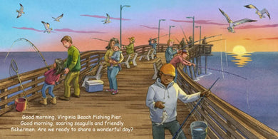 Good Night Virginia Beach US - Board book