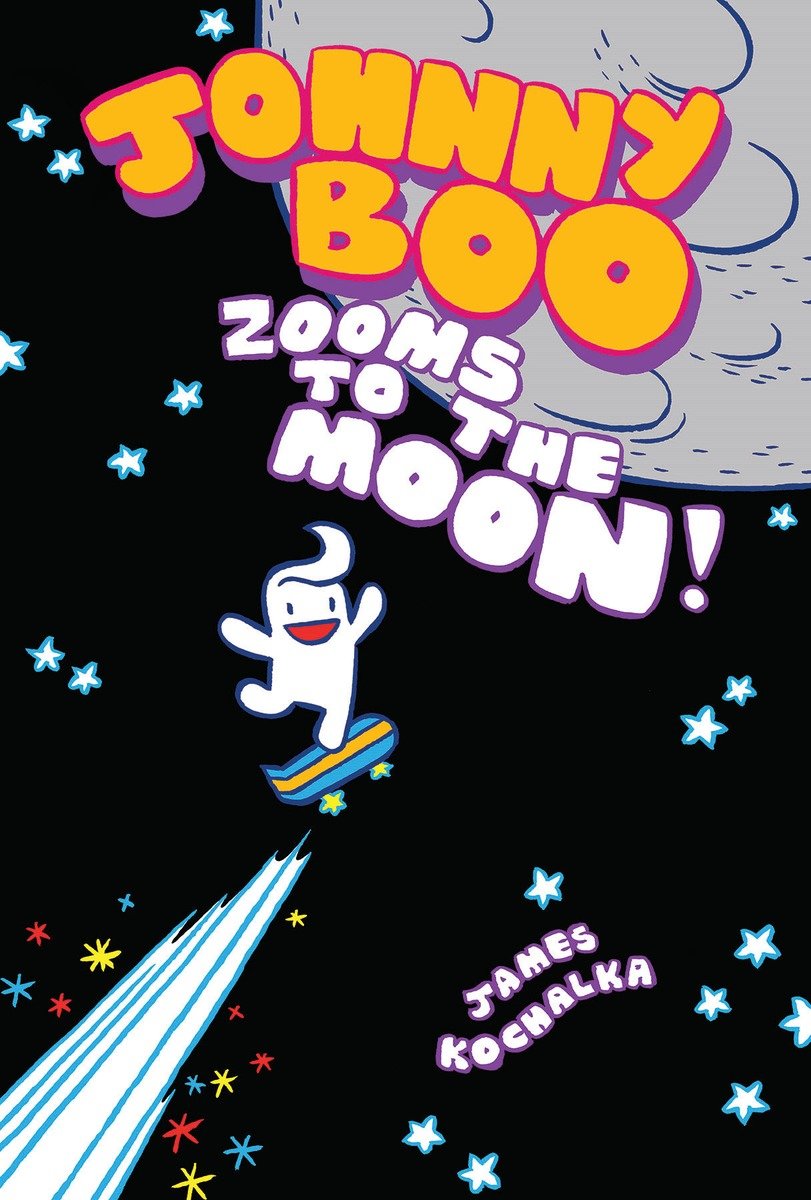 Johnny Boo Zooms to the Moon (Johnny Boo Book 6)-Graphic novels/ Comic books/ Manga/ Cartoons-買書書 BuyBookBook