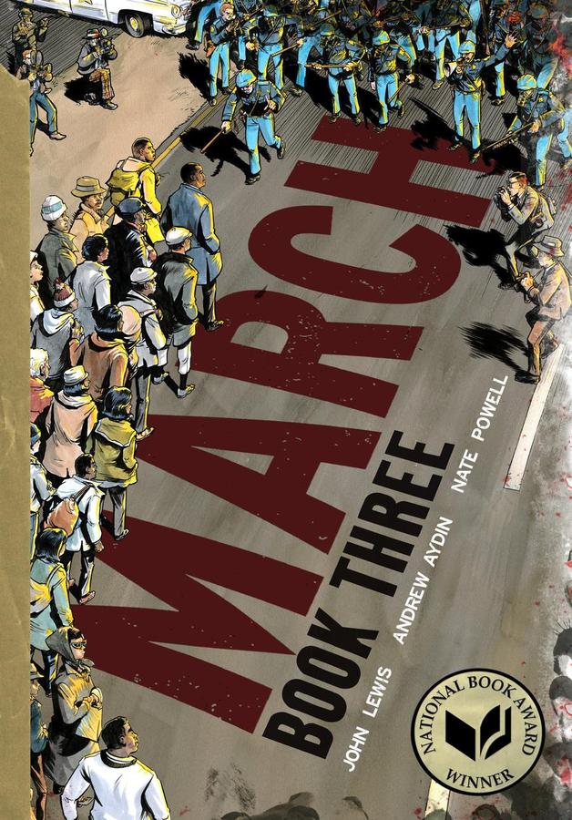 March: Book Three-Graphic novel / Comic book / Manga: genres-買書書 BuyBookBook