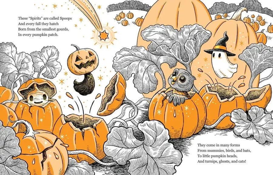 Spoops: The Little Spirits of Halloween US - Hardback