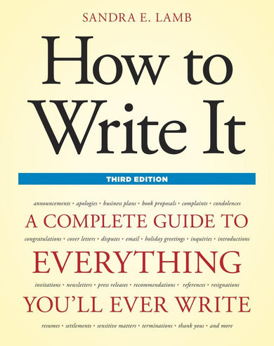 How to Write It, Third Edition-Language and Linguistics-買書書 BuyBookBook